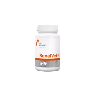 VET EXPERT RenalVet, supliment sistem renal câini, capsule VET EXPERT RenalVet, supliment sistem renal câini și pisici, flacon, 60 capsule