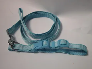 Pet Expert Zgarda/Lesa 1.5X120 cm Albastru A0108
