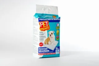 Pet Expert Covor Absorbant L Benzi Adezive 60X60cm/15 Buc