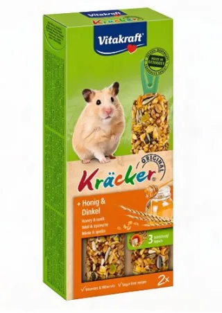 Vitakraft Baton Hamster Miere/Grau Spelt 2 Buc