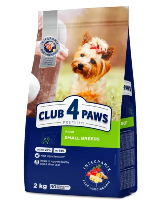 Club 4 Paws Caine Small Breed Pui 2 kg