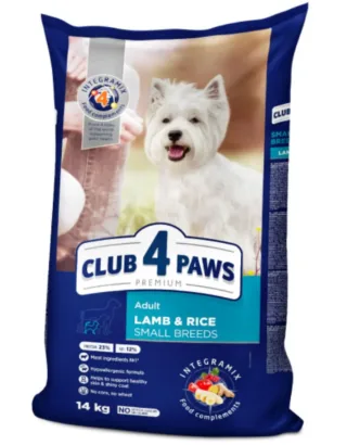 Club 4 Paws Caine Small Breed Miel 2 kg