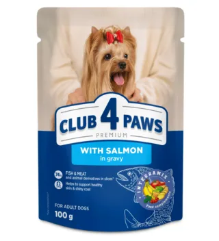 Club 4 Paws Caine Plic Somon 100 g