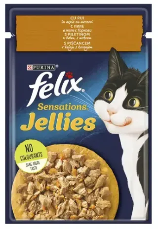 Felix Sensations Plic Pui/Morcov 85 g