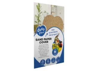 Hartie abraziva pentru colivie Duvoplus 6 buc   pachet M : 25 x 40 cm