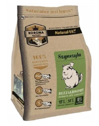 KORONA NATURY Hrană pentru Chinchilla 1,6 kg
