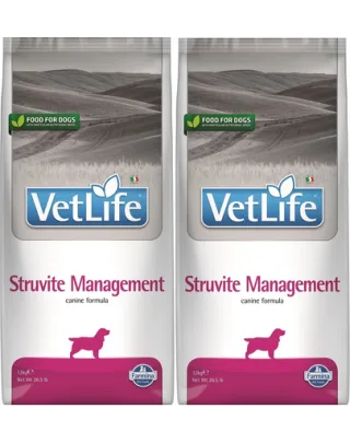 FARMINA Vet Life Struvite Management 2x12 kg dieta veterinara caini