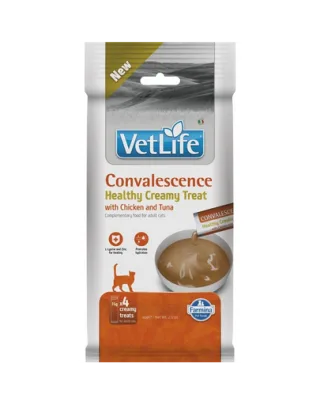 Cremă pentru pisici în recuperare FARMINA Vet Life Cat Convalescence Creamy 60 g cu pui și ton