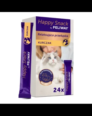 Recompensă pentru relaxare pisici FELIWAY Happy Snack 24x15 g cu pui