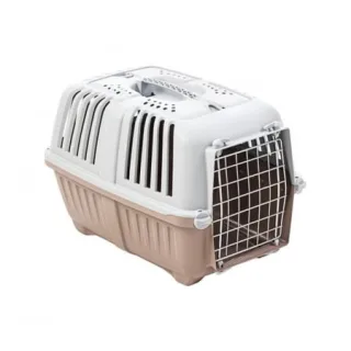 Cusca de transport Pratiko 2 Metal Cipria Pink 55 x 36 x 36 (h) cm