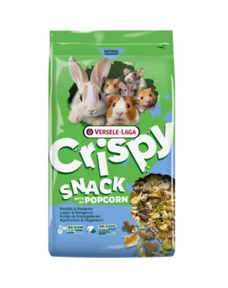 Gustare cu popcorn pentru iepuri și rozătoare VERSELE-LAGA Crispy Snack 12,5 kg