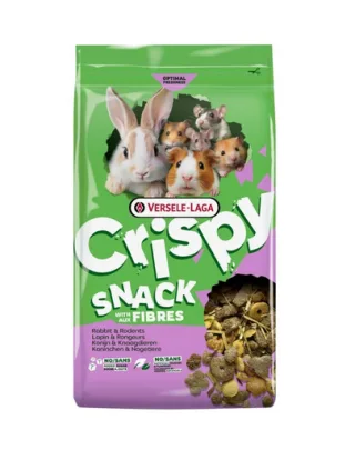 Gustare pentru iepuri și rozătoare VERSELE-LAGA Crispy Snack 12,5 kg bogată în fibre