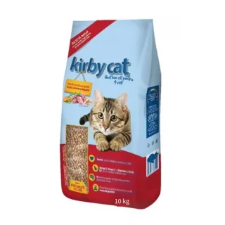 KIRBY CAT, Pui și Curcan, hrană uscată pisici, 10kg