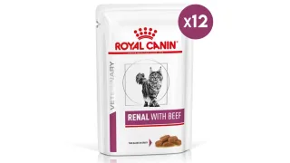 Royal Canin Renal with Beef - 12 x 85 g