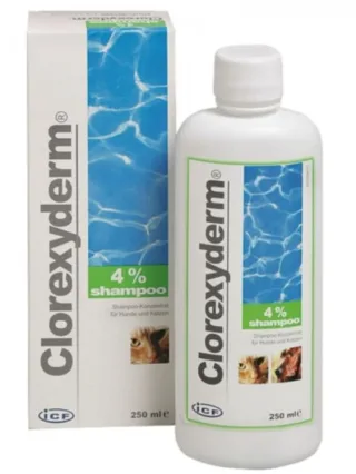 Clorexyderm 4% Sampon - 250 ml