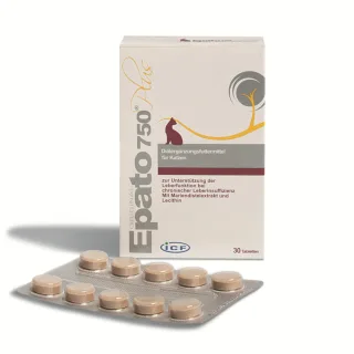 Epato 750 mg - 30 Tablete Masticabile