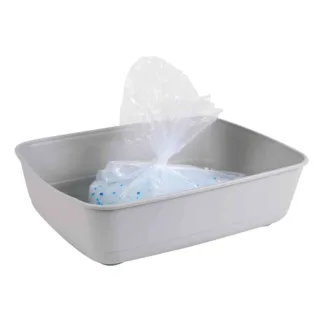 TRIXIE Simple'n'Clean, pungi litieră pisici, 37x48 cm, 10buc