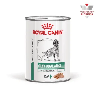 ROYAL CANIN VETERINARY DIET Glycobalance Low Carbohydrate, XS-XL, dietă veterinară, conservă hrană umedă câini, diabet, (pate), 410g