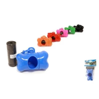 Dispenser pungi igienice Poo 1 rola   15 buc