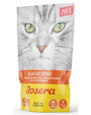 JOSERA Hrană umedă sub formă de pate cu pui și spanac 85 g