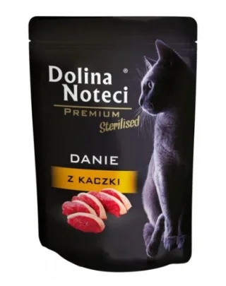 DOLINA NOTECI Premium hrană pisici sterilizate, cu rață 85 g