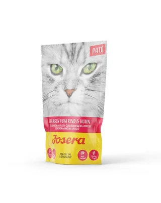 JOSERA Pate pentru pisici, cu pui si carne de vita, 85 g