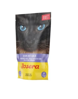 JOSERA Filet hrana umeda pisici adulte, pui si vitel 70 g