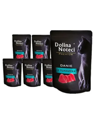 DOLINA NOTECI Premium hrană cu ton pentru pisici 10x85 g