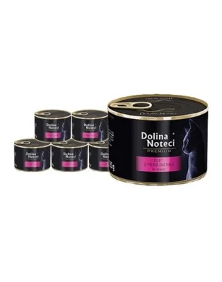 DOLINA NOTECI conserve pisici 12x185 g file piept curcan