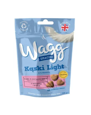 WAGG recompense pentru câini Light 3x125g