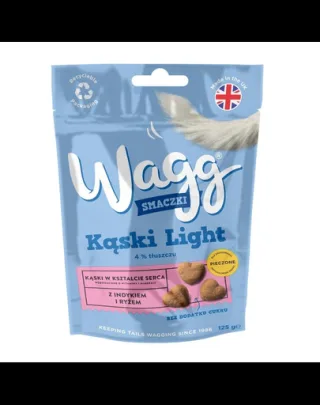 WAGG recompense pentru câini Light 6x125g