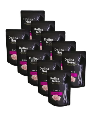 DOLINA NOTECI Premium hrană pisici, curcan 10x85 g
