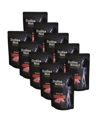 DOLINA NOTECI Premium cu vițel plicuri hrană pisici 10x85 g