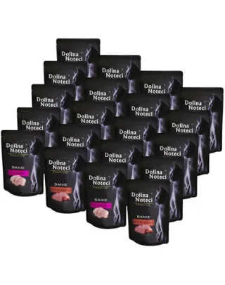 DOLINA NOTECI Premium Mix plicuri pisici 20x85 g vițel și curcan