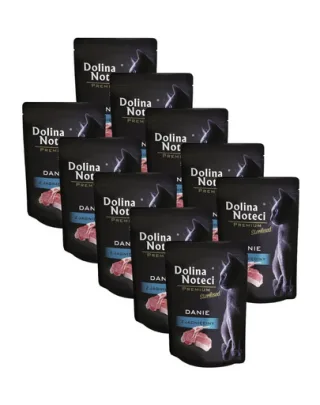 DOLINA NOTECI Premium Sterilised hrană pisică sterilizată 10x85 g cu miel
