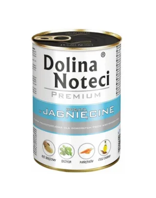 DOLINA NOTECI Premium conserve cu miel pentru câini 12x400g