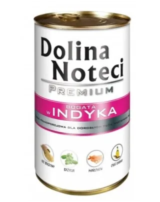 DOLINA NOTECI Premium pachet conserve câini curcan 12x400g