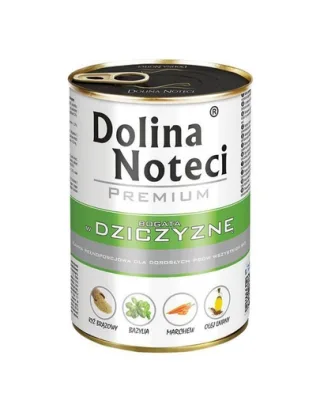 DOLINA NOTECI Premium pachet conserve câini 12x400g vânat