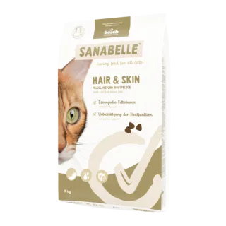 Hrana uscata pisici, Sanabelle Hair and Skin, 8 kg