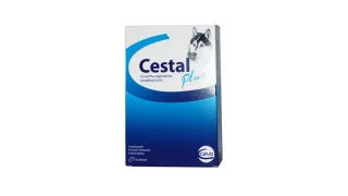 Cestal Plus, deparazitare interna caini, 1 tableta