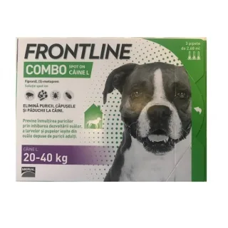 Antiparazitar caini Frontline Combo L (20-40 kg), 1 pipeta