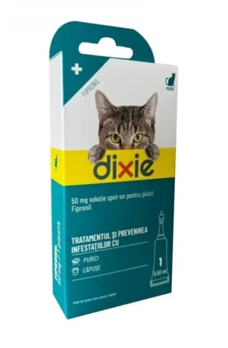 Dixie Spot On, antiparazitar extern pentru pisici, 1 pipeta