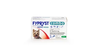 Solutie antiparazitara caini talie mica Fypryst Combo S (2-10 kg), 1 pipeta