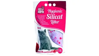 Nisip Silicat Pentru Pisici Mon Petit Ami Floral 7.6 L
