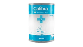 Conserva caini Calibra Veterinary Diets Hepatic, 4 x 400 g