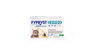 Fypryst Combo, solutie antiparazitara pentru pisici, 50 mg, 1 Pipeta