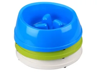 Bol MELAMINE HIGH-BACK SLOW-DOWN M-PETS 900 ml