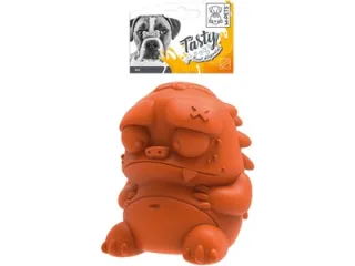 Jucarie pentru caini Rex cu dispenser de recompense M-PETS, portocaliu