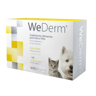 Supliment pentru caini si pisici cu afectiuni dermatologice WeDerm, 60 capsule