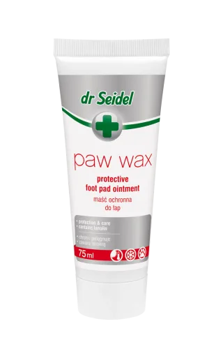 Unguent cu lanolina pentru labute, Dr. Seidel, Paw Wax, 75 ml